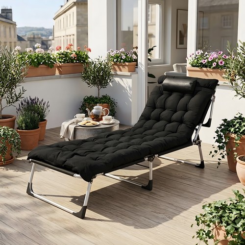 Sun lounger folding recliner - sun,