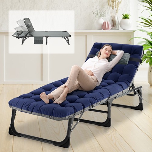 Folding sun lounger - lounger, recliner