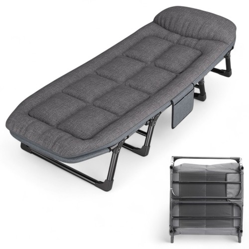 Single folding bed - bed, camping