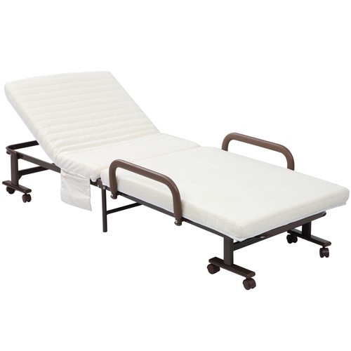 Folding single bed with 8cm - folding,