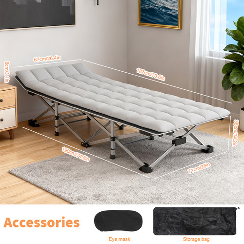 Folding bed camping travel - folding,