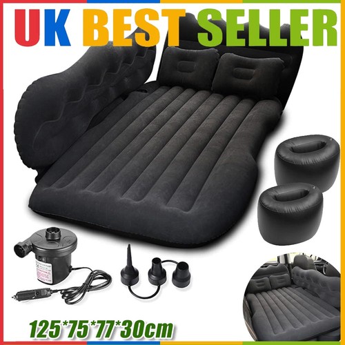 Foldable car back - seat, bed