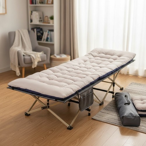 Heavy duty camping bed - heavy, with