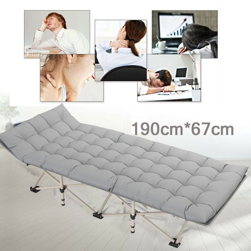 Heavy duty folding bed - bed, single
