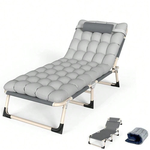 Single foldable folding bed - single,